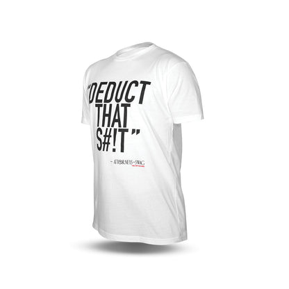 Deduct It Tee (White)