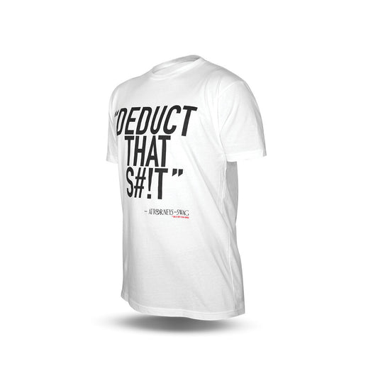 Deduct It Tee (White)